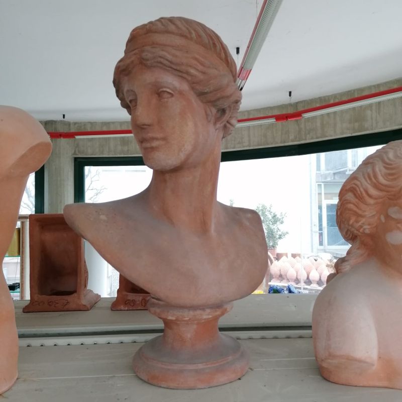 BUSTO IN TERRACOTTA CM. 55